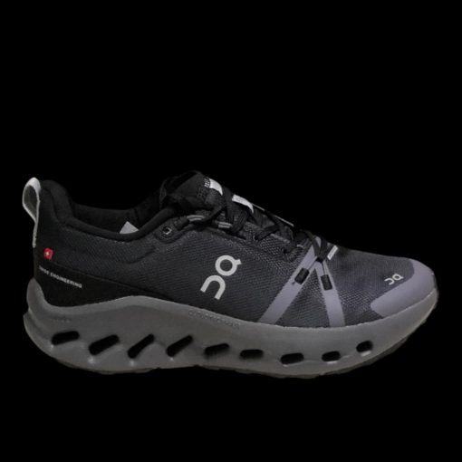 On Cloud Surfer Black Gray Waterproof