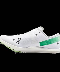 On Cloud Undyed White Spike 1500m Golf Shoes