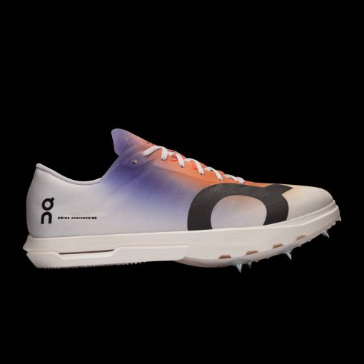 On Cloud White Flame Spike Amplius Golf Shoes