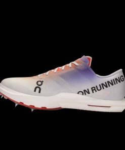 On Cloud White Flame Spike Amplius Golf Shoes