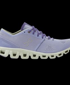 On Cloud X Training Shoes Purple  White