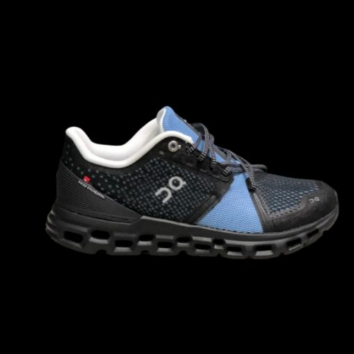 Sky Blue Black On Cloud Stratus Sneaker