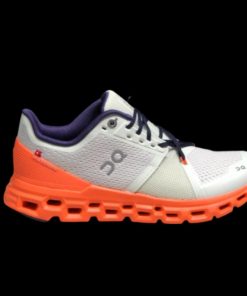 White Orange On Cloud Stratus Sneaker