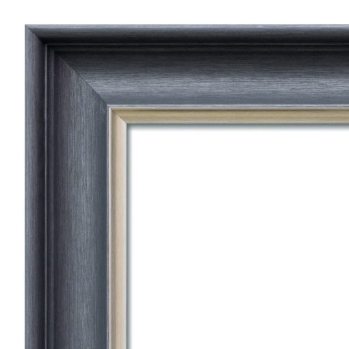 Rustic Wall Art Featuring A Young Highland Cow – Velvet Print with Grey or Black Frame – 2 Sizes