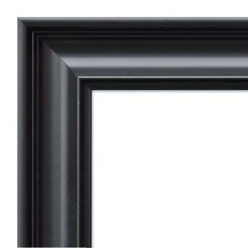 Striking Wall Art Featuring A Snowy Mining Town – Velvet Print with Grey or Black Frame – 2 Sizes